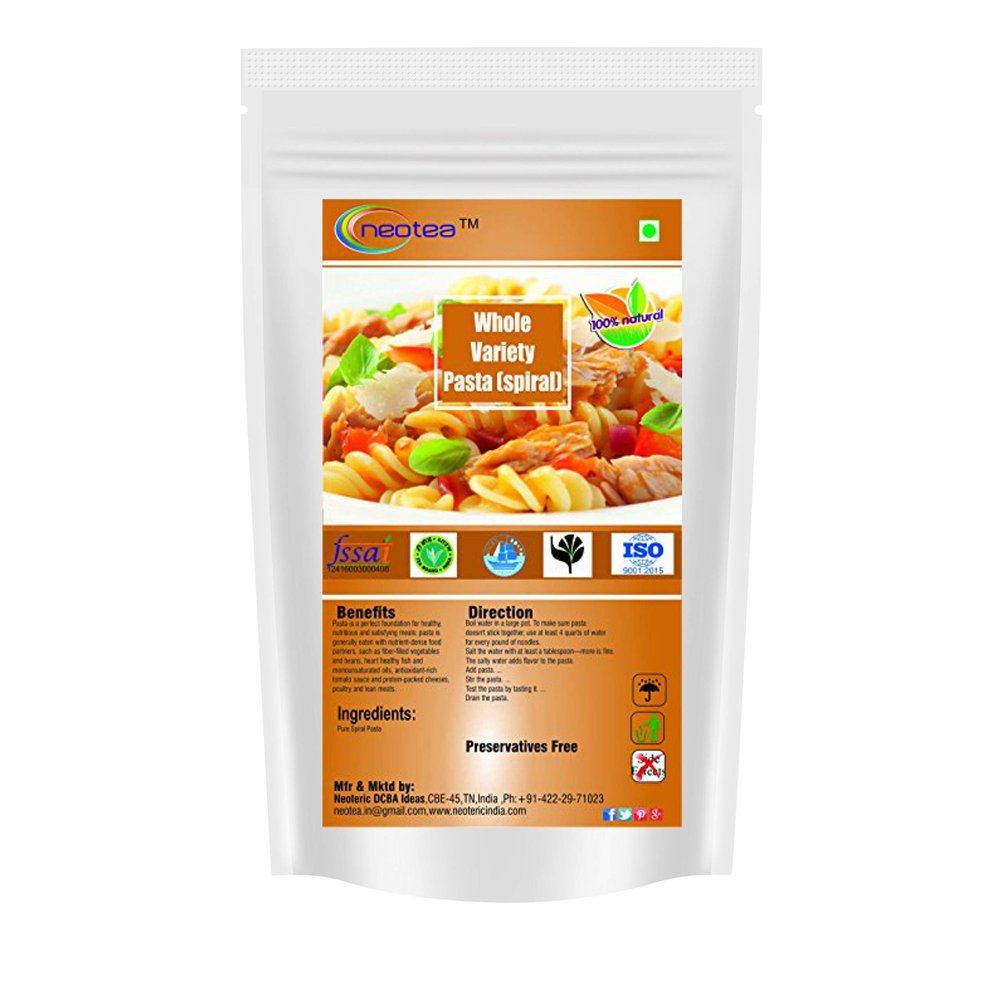 Neotea Whole Variety Pasta (Spiral Pasta, 500g)