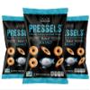Dream Pretzels Pressels Baked Pretzel Chips, Sea Salt Seasoned, Mini Thin Crisps, Gourmet Snack Bites, Vegan, Low Sodium, Pack of 3 Individual Bags (7.1 oz) view 1