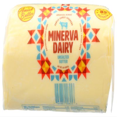 Minerva Dairy, Butter Amish Salted No2, 32 Ounce