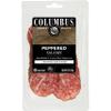 COLUMBUS Salami Sliced and Peppered, Italian, Authentic Flavor For Charcuterie Boards, Sandwiches, and Lunch Meat Deli, 4 oz view 1
