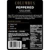 COLUMBUS Salami Sliced and Peppered, Italian, Authentic Flavor For Charcuterie Boards, Sandwiches, and Lunch Meat Deli, 4 oz view 2
