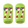 #77 Embroidered/Stitched Sweatband Wristband VOLT Sweat Band w/ USA AMERICAN FLAG Number (2 Pack) view 1
