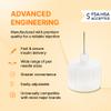 Droplet Pen Needles, 32G 5mm, Diabetic Needles for Insulin Injections, 100ct Box, Compatible with Most Pen Injectors view 2