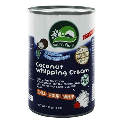 Natcharm Cream Coconut Whipping, 15 oz