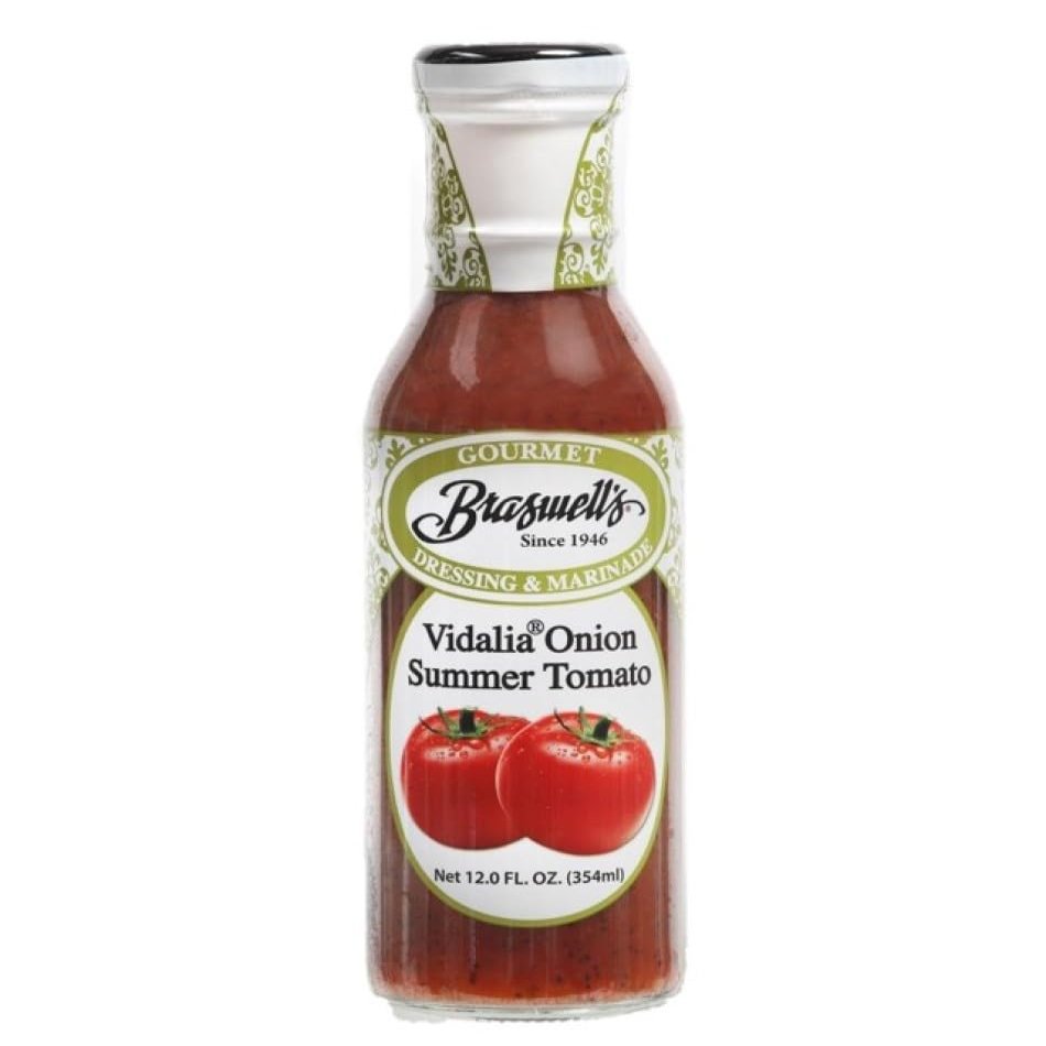 Braswells Vidalia Onion Summer Tomato Dressing  Small-Batch, Renowned Specialty, Made in USA, Since 1946 (12oz)