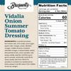 Braswells Vidalia Onion Summer Tomato Dressing  Small-Batch, Renowned Specialty, Made in USA, Since 1946 (12oz) view 2