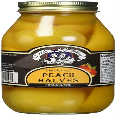 Amish Wedding Peach Halves, 32 oz