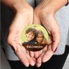 Andaz Press Photo Personalized Christmas Ornament, Rustic Wood, Best Cousin Ever, 1-Pack, Includes Ribbon and Gift Bag, Custom Image view 3