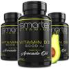 (3 Pack) Smarter Vitamin D3 5000 IU in Avocado Oil 125mcg 270 Mini Softgels view 1