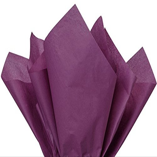 A1 Bakery Supplies Premier Quality Gift Wrap Color Tissue Paper - Preimum Quality Paper Made in USA 15 X 20 Inches - 225 Sheets per Pack (Plum)