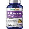 NusaPure Policosanol 100mg 180 Veggie Capsules (Vegan, Non-GMO) view 1