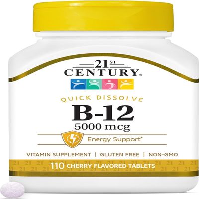 21st Century B-12 5000 mcg Tablets Sublingual - 110 Tablets