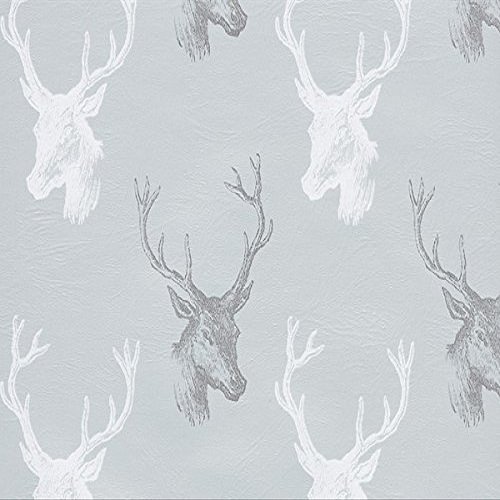Pack of 1, Draft Deer 24" x 833' Full Ream Gift Wrap (Metallized) for Holiday, Party, Kids' Birthday, Wedding & Special Occasion Packaging