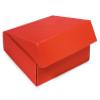 Pack of 6, Red Gourmet Shipping Boxes 12 x 12 x 3" Auto Lock Boxes Perfect for Gourmet Gift Packaging view 1