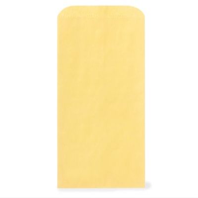 Pack of 1000, Solid Sunrise Yellow Mdse Bags 6.25 x 9.25" for Holiday, Party, Special Occasion