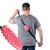 Cactus Scratcher Original Back Scratcher - 2-Sided Back Scratching Tool for Hard-to-Reach Area, Durable 45" Strap with Ball Handles for Towel Like Operation, Universal Gifts for Men and Women, Pink view 1