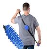 Cactus Scratcher Original Back Scratcher - 2-Sided Back Scratching Tool for Hard-to-Reach Area, Durable 45" Strap with Ball Handles for Towel Like Operation, Universal Gifts for Men and Women, Blue view 1