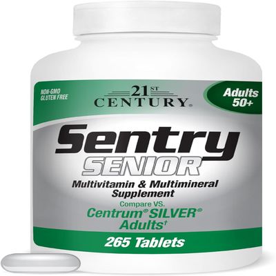 21st Century Sentry Senior Tablets - 265 ct, Pack of 3
