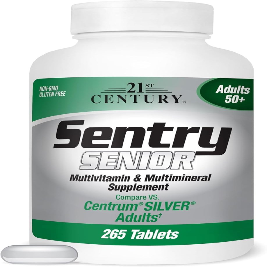 21st Century Sentry Senior Tablets - 265 ct, Pack of 3