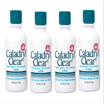 Caladryl Clear Skin Protectant Lotion - 6 OZ, Pack of 4