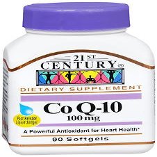 21st Century Co Q-10 100 mg Softgels - 90 ct, Pack of 4