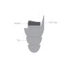 Axil XP Defender Ear Plugs Smoke view 2