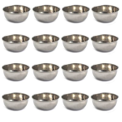 100 Iodine Cups Stainless Steel by G.S Online Store