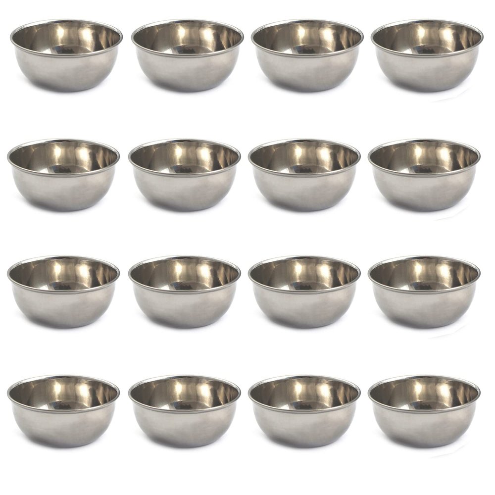 100 Iodine Cups Stainless Steel by G.S Online Store