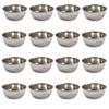 100 Iodine Cups Stainless Steel by G.S Online Store view 1