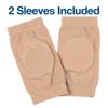 ZenToes Ankle Bone Protection Socks Malleolar Sleeves with Gel Pads for Boots, Skates, Splints, Braces - 1 Pair view 3