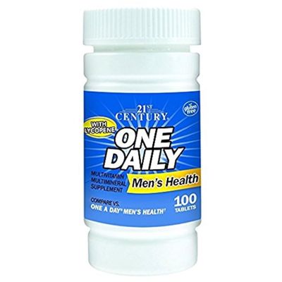 21st Century One Daily Men's Health, 100 Tablets Each (Pack of 6)