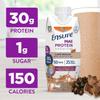 Ensure Max Protein Cafe Mocha Nutrition Shake | 30g Protein, 1g Sugar, 4g Fiber Blend | 12 Pack view 2