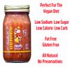 All-Natural Pineapple Salsa by Dennis Gourmet | This fresh, hearty restaurant salsa is low in sugar, calories, carbs, and sodium. Fat and gluten-free, vegan! Includes 1-16 oz jar. view 2