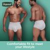 Depend Fresh Protection Adult Diapers, Incontinence Underwear for Men, Disposable, Maximum, Large, Grey, 17 Count, Packaging May Vary view 4
