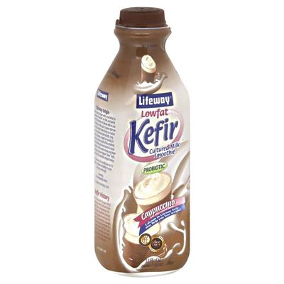 Lifeway Lowfat Kefir, Cappuccino, 32 Ounce (Pack of 06)