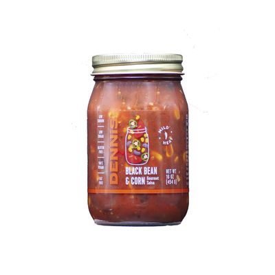 All-Natural Black Bean and Corn Salsa by Dennis Gourmet | This Fresh, Hearty Restaurant Salsa is Low Sugar, Low Cal, Low Carb, Low Sodium, and Gluten Free! (1-Pack)