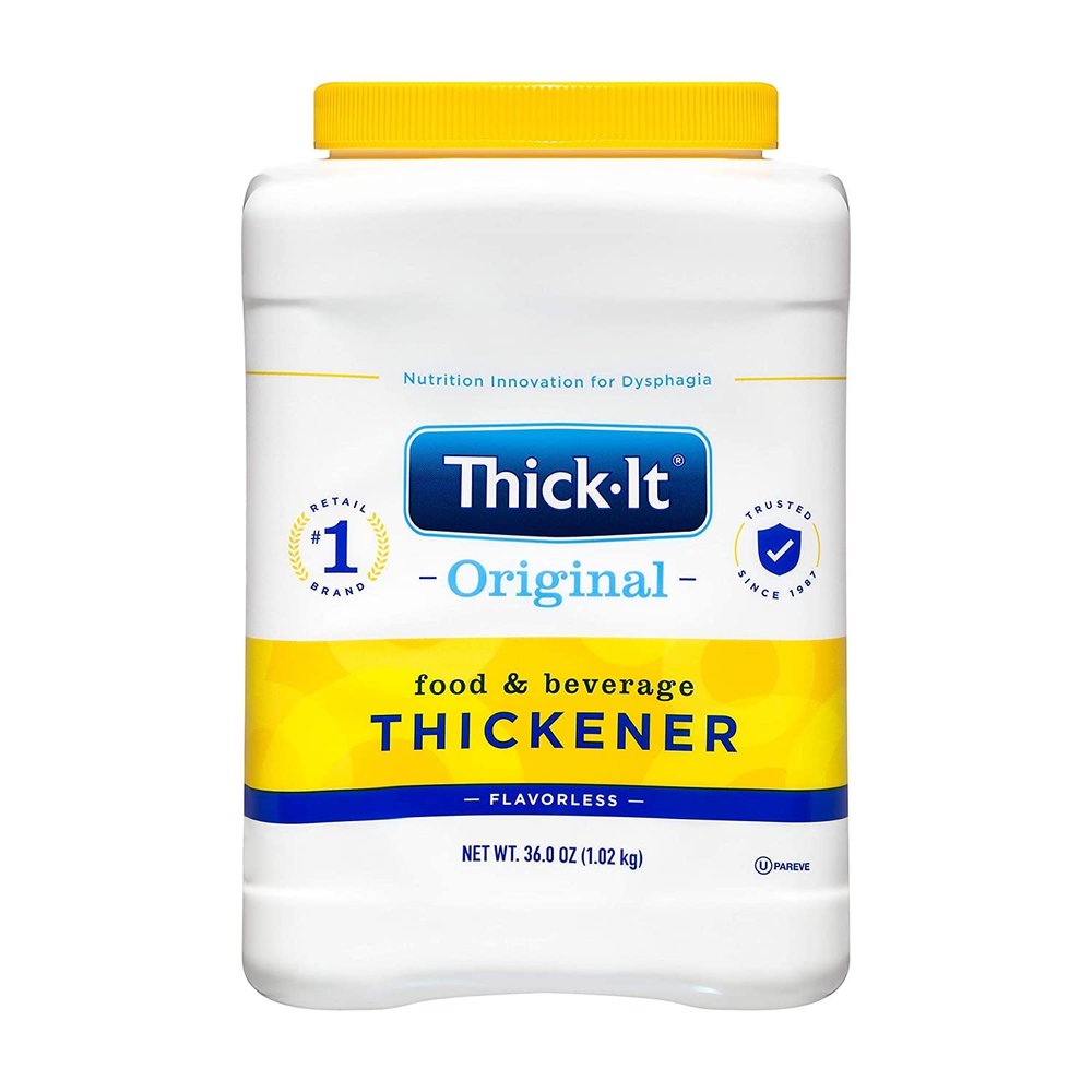 Thick-It Instant Food and Beverage Thickener Powder, Unflavored - 36 oz, Pack of 6
