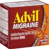 Advil Migraine Liquid Filled Capsules - 20 ct, Pack of 6 view 3