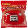 Howards Fried Pork Skins Strips | Crispy Texture, Low Carb, Delicious Flavor | Guilt Free Diet Friendly Low Sugar Snacking | 3oz, Pack of 4 view 1
