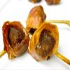 Cooked Ground Beef and Gorgonzola Wrapped in Bacon - Gourmet Frozen Appetizers (Set of 8 Trays) view 1