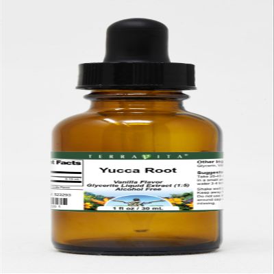 Yucca Root Glycerite Liquid Extract (1:5) - Vanilla Flavored (1 oz, ZIN: 523293)