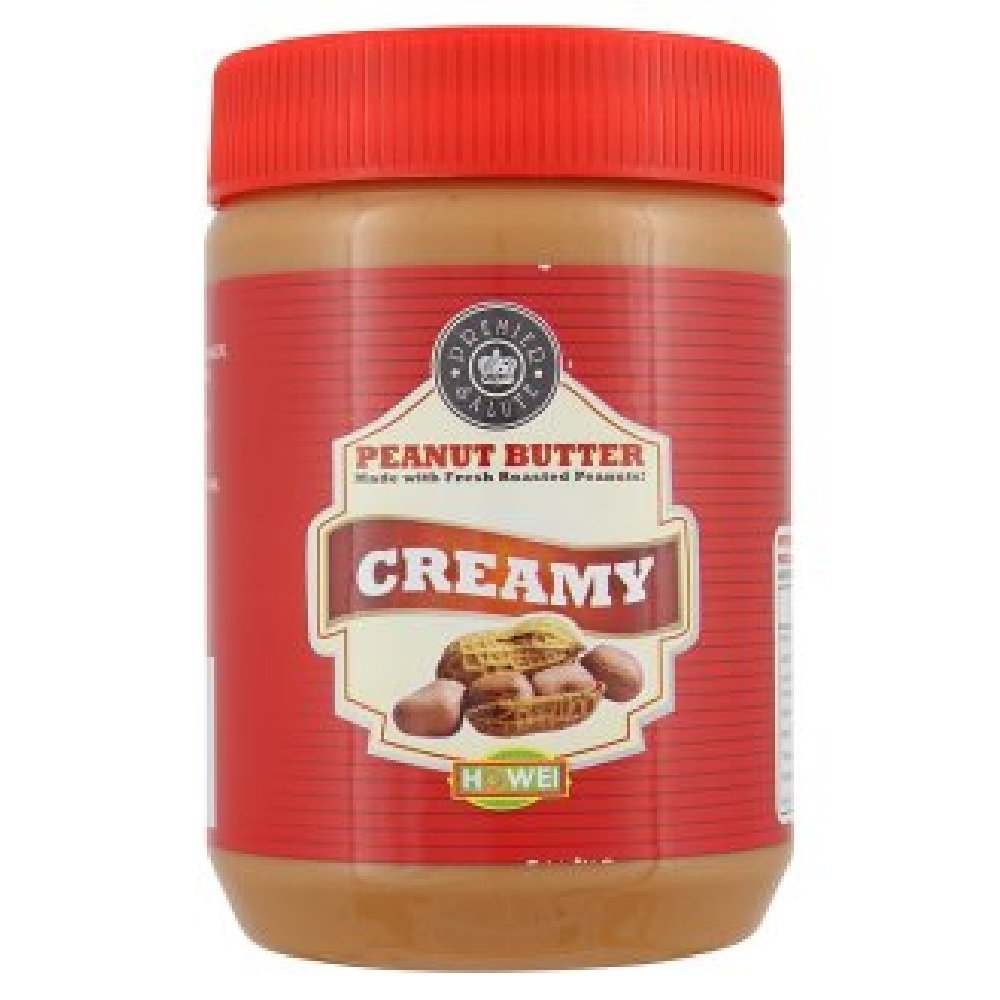 Premier Salute Howei Peanut Butter 510g (Creamy, 12 Can)