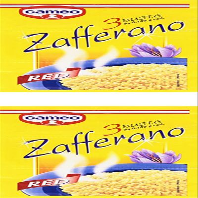 Cameo: 6 Italian "Red" Zafferano Envelopes (Italian Saffron) PACK OF 2 for 3 Envelopes