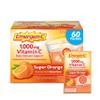 Emergen-C 1000mg Vitamin C Powder for Daily Immune Support Caffeine Free Vitamin C Supplements with Zinc and Manganese, B Vitamins and Electrolytes, Super Orange Flavor - 60 Count/2 Month Supply view 1