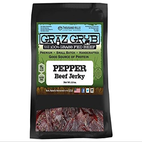 Graz Grub Pepper Beef Jerky (12/2 oz pkgs)