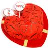 Ghasitaram Gifts Valentines Gift Valentines Day Chocolates for Girlfriend/Boyfriend/Husband and Wife Valentines Chocolate Hamper Valentines Gifts- Sending My Heart to You view 1