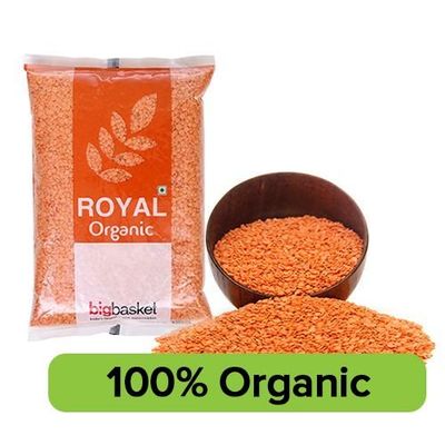 bb Royal Organic - Red Masoor Dal, 1 kg