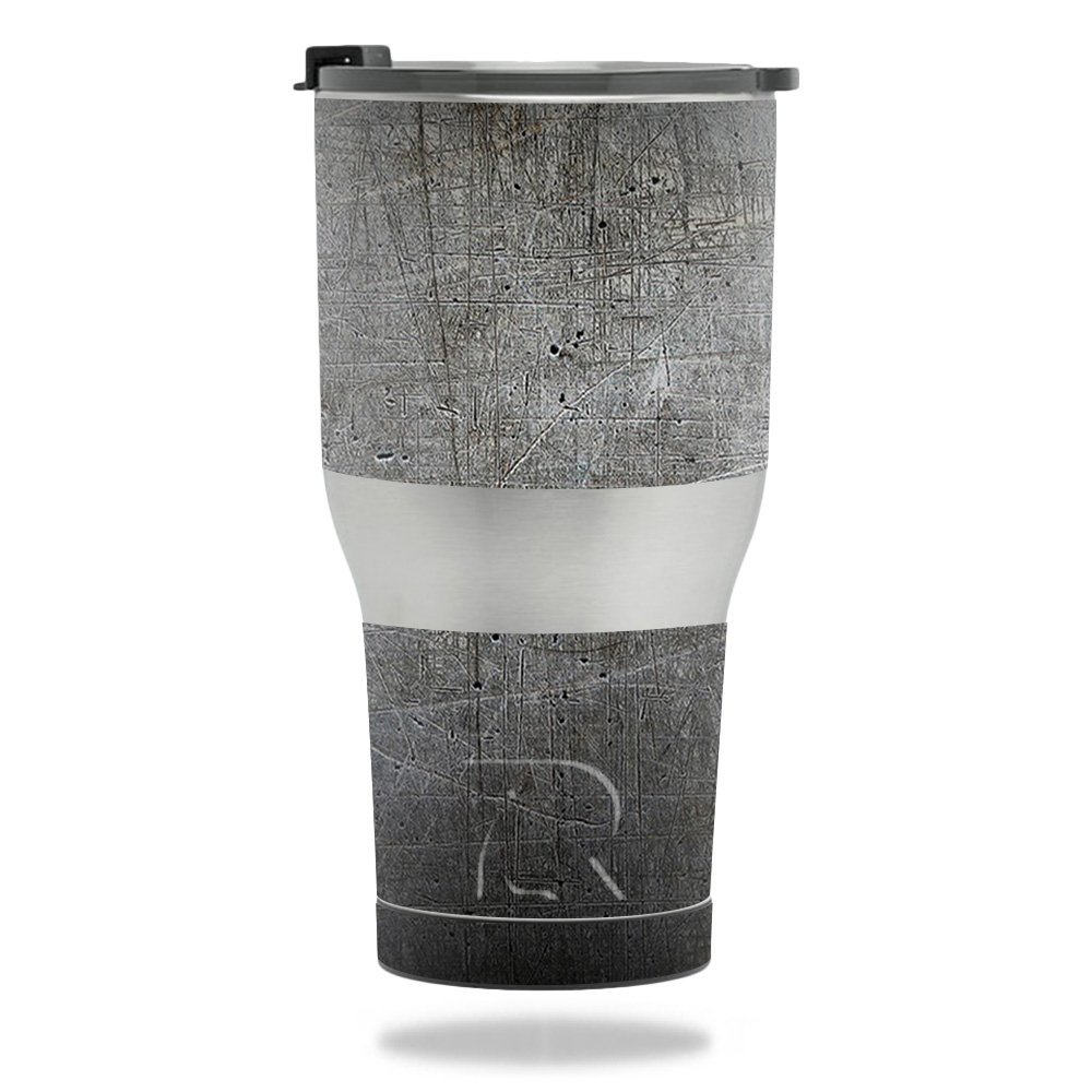 MightySkins Skin Compatible with RTIC Tumbler 30 oz. (2017) - Scratched Up | Protective, Durable, and Unique Vinyl Decal wrap Cover | Easy to Apply, Remove, and Change Styles | Made in The USA