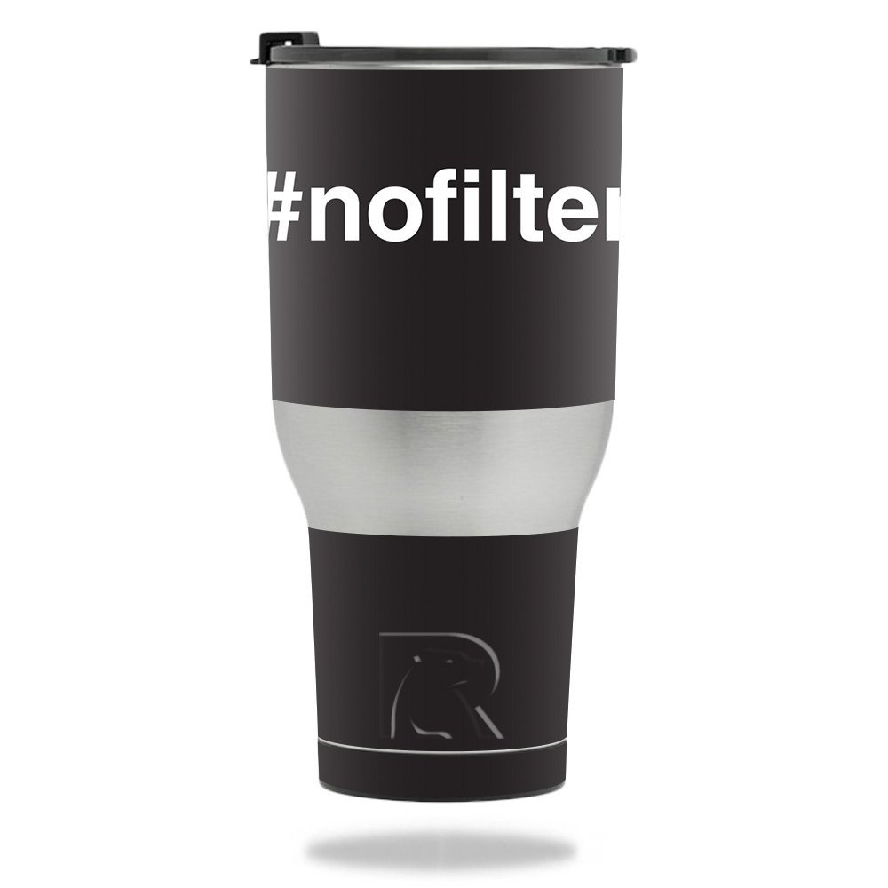 MightySkins Skin Compatible with RTIC Tumbler 40 oz. (2017) - No Filter | Protective, Durable, and Unique Vinyl Decal wrap Cover | Easy to Apply, Remove, and Change Styles | Made in The USA