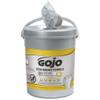 GOJO Hand and Surface Scrubbing Towels, Fresh Citrus Scent, 72 Count Heavy Duty Scrubbing Towels Canister (Pack of 1) - 6396-06 view 2